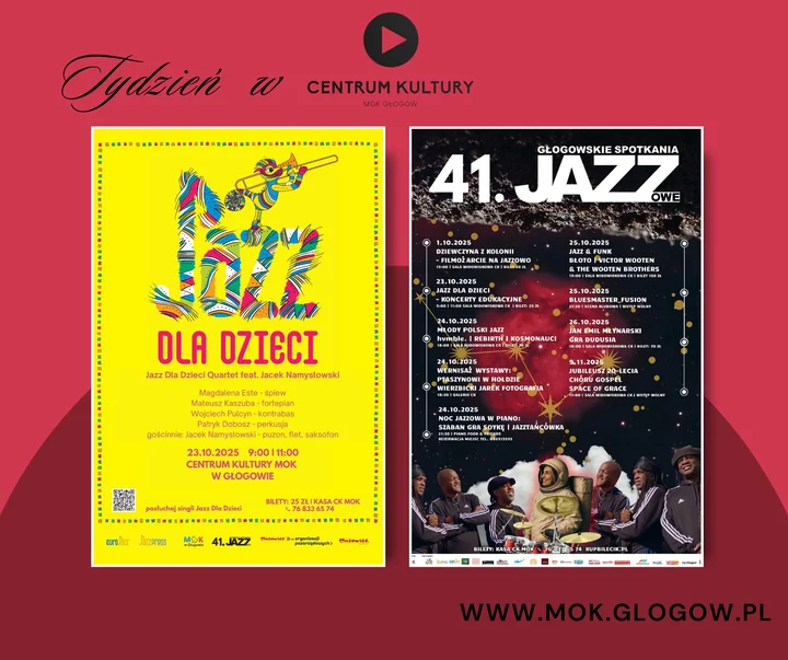 Obraz do artykułu: 41. Głogowskie Spotkania Jazzowe – festiwal, który gra prosto w serce