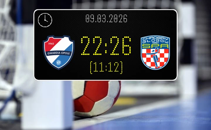 [PIŁKA RĘCZNA] Corotop Gwardia Opole – KGHM Chrobry Głogów 22:26 – ORLEN Superliga, kolejka 22 – goście z Głogowa lepsi w Opolu