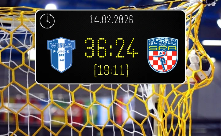 [PIŁKA RĘCZNA] ORLEN Superliga – Wisła Płock rozbiła KGHM Chrobry Głogów 36:24