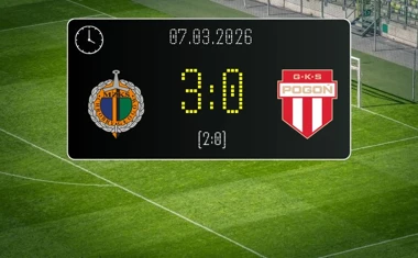 [PIŁKA NOŻNA] Chrobry Głogów – Pogoń Grodzisk Mazowiecki 3:0 – pewne zwycięstwo w 24. kolejce Betclic 1. ligi