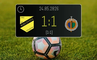 [PIŁKA NOŻNA] Betclic 1. liga – Wieczysta Kraków – Chrobry Głogów 1:1. Remis w meczu o barażowe punkty