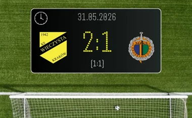 [PIŁKA NOŻNA] Betclic 1. liga – finał baraży: Wieczysta Kraków – Chrobry Głogów 2:1. Gospodarze z historycznym awansem do Ekstraklasy