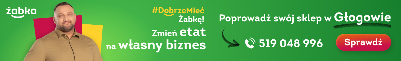 Poprowadź sklep Żabka w Głogowie