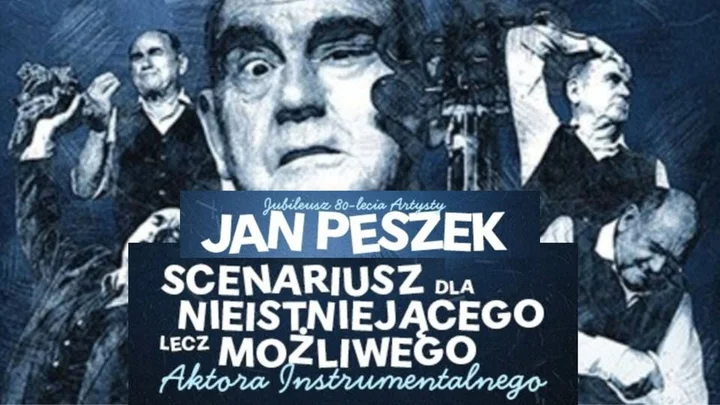 Grafika promocyjna wydarzenia Jan Peszek: „Scenariusz dla nieistniejącego lecz możliwego aktora instrumentalnego” — spektakl (11 stycznia 2026)