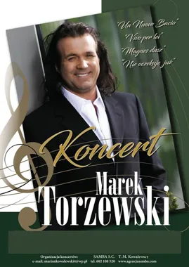 Grafika promocyjna wydarzenia Marek Torzewski w CK MOK