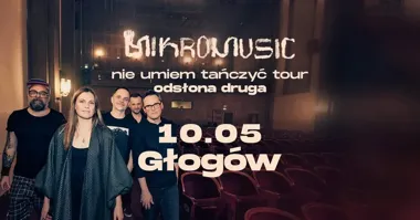 Grafika promocyjna wydarzenia Mikromusic Acoustic Trio w Głogowie — 10 maja 2026, godz. 19:00