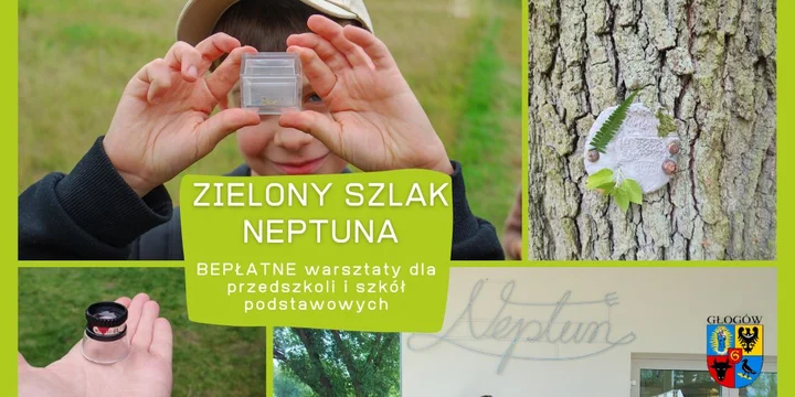 Obrazek przedstawia grafikę promocyjną wydarzenia Bezpłatne zajęcia ekologiczne dla szkół i przedszkoli w Głogowie