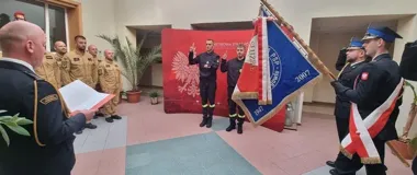 Dwóch nowych strażaków złożyło ślubowanie. Zaczynają służbę w Głogowie