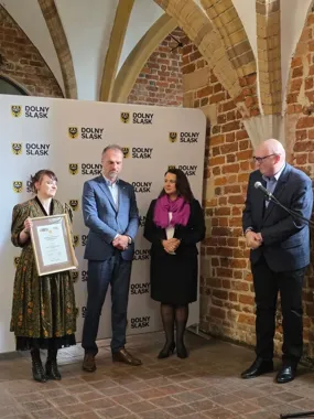 Głogowska wycinanka z nagrodą. Muzeum docenione na Dolnym Śląsku